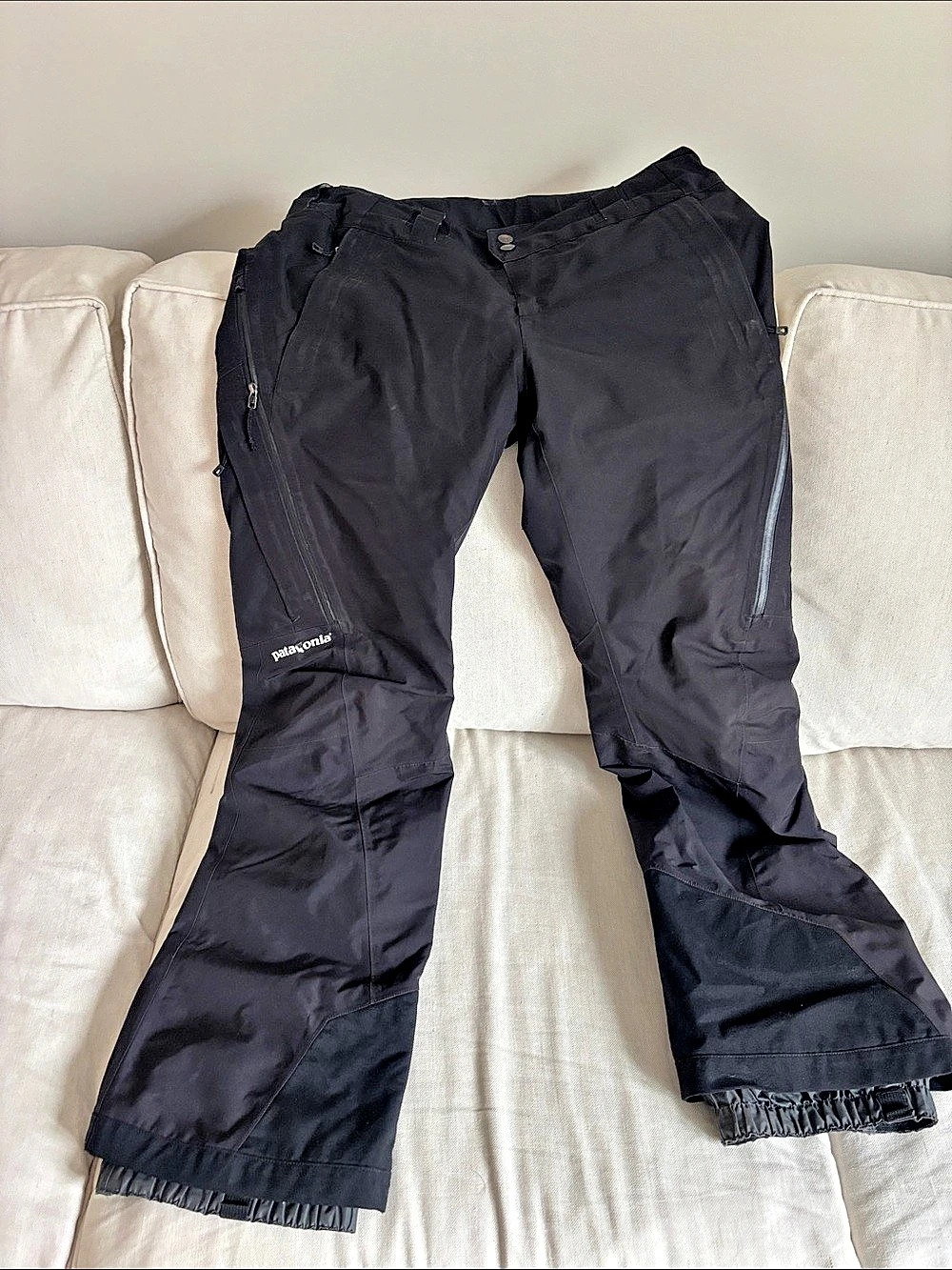 Patagonia Insulated Powder Town Pants Women's Ski Pants Black Medium